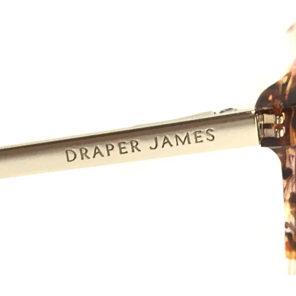 Draper James Eyeglasses Frames DJ5008 651 BLUSH GRADIENT Gold Cat Eye 51-17-135